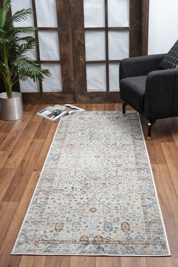 English Elm Noble Ivory Area Rug 7'10" X 10'3" - Soft, Durable, Kid & Pet-Friendly, Perfect For Any Room Decor! B186P181068