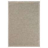 Homeroots 5' X 7' Gray Handmade Indoor Outdoor Area Rug  Polypropylene 517469