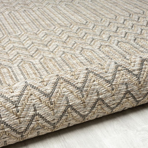 HomeRoots 5' Gray Chevron Handmade Area Rug - Stylish, Versatile Indoor Outdoor Décor for Any Space 7'10" x 9'6" 517472