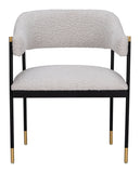 Zadar Dining Chair Misty Gray 110000 Zuo Modern