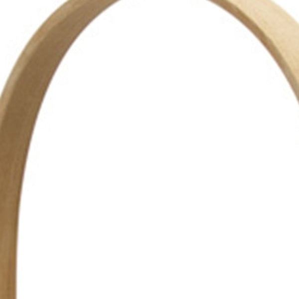 Homeroots 16" Natural Glass And Wicker Woven Floor Lantern Candle Holder   517600