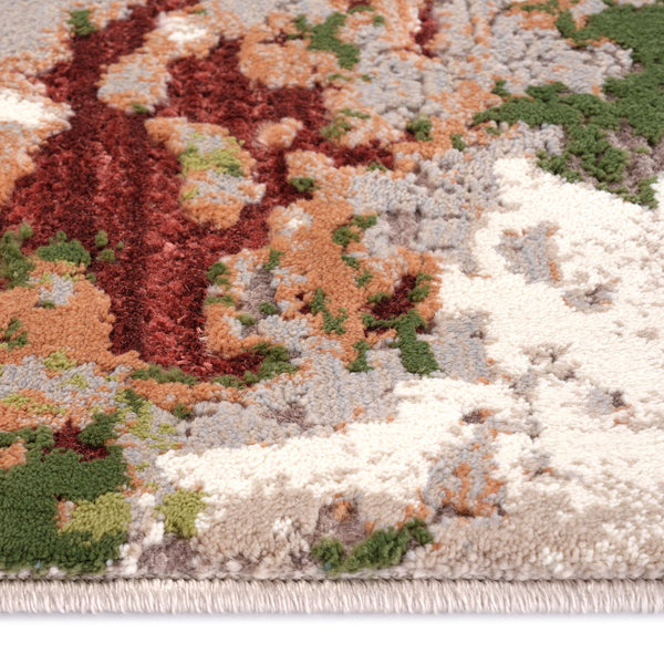 Capel Rugs Cairo Luxurious Machine-made Area Rug Collection Featuring Rich Hues And Contemporary Designs Valley, Ivory 75% Olefin 25% Polyester 5177rs02070710225