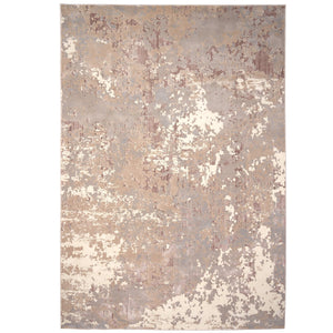 Capel Rugs Cairo Luxurious Machine-made Area Rug Collection Featuring Rich Hues And Contemporary Designs Stone, Ivory 75% Olefin 25% Polyester 5177rs02070710370