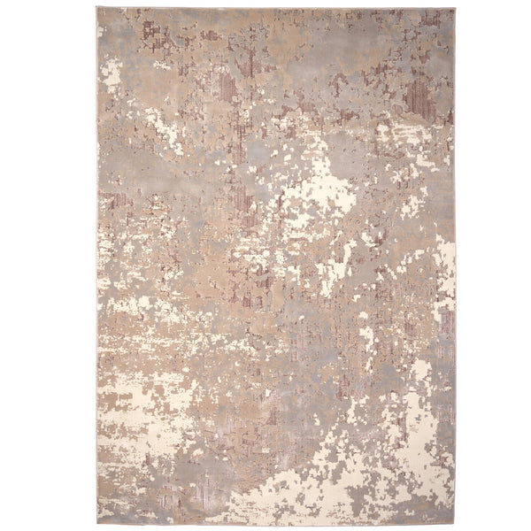 Capel Rugs Cairo Luxurious Machine-made Area Rug Collection Featuring Rich Hues And Contemporary Designs Stone, Ivory 75% Olefin 25% Polyester 5177rs02070710370