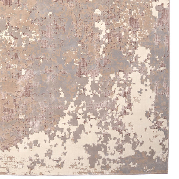 Capel Rugs Cairo Luxurious Machine-made Area Rug Collection Featuring Rich Hues And Contemporary Designs Stone, Ivory 75% Olefin 25% Polyester 5177rs02070710370