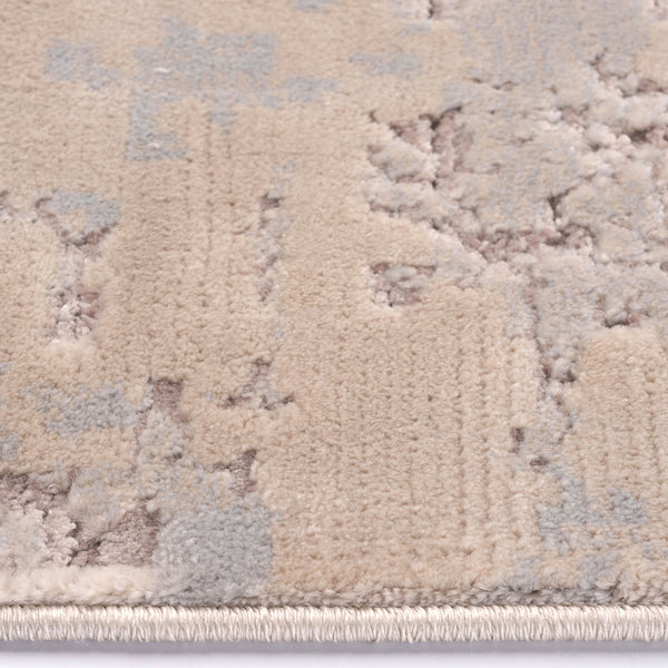 Capel Rugs Cairo Luxurious Machine-made Area Rug Collection Featuring Rich Hues And Contemporary Designs Stone, Ivory 75% Olefin 25% Polyester 5177rs02070710370