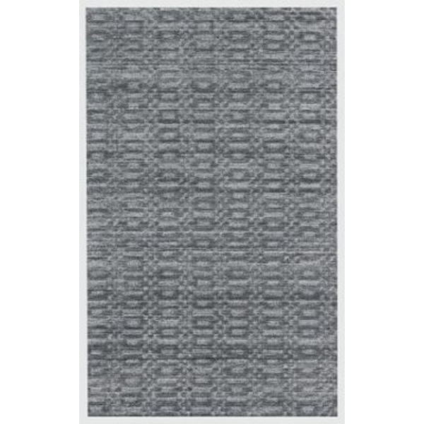 Homeroots 8' X 10' Charcoal And Dark Grey Hand Loomed Area Rug  Viscose 517705