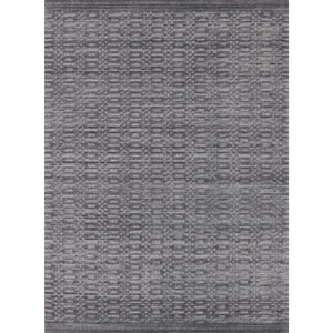 Homeroots 8' X 10' Charcoal And Dark Grey Hand Loomed Area Rug  Viscose 517705