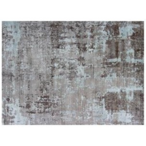 Homeroots 8' X 11' Brown And Silver Hand Loomed Area Rug  Viscose 517710