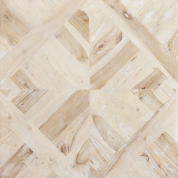 Homeroots 20" Tan Wood And Wood Square End Table   517821