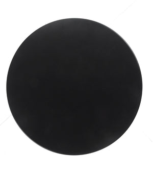 Homeroots 18" Black Iron End Table   517825