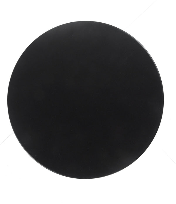 Homeroots 18" Black Iron End Table   517825