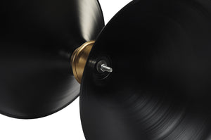 Homeroots 18" Black Iron End Table   517825