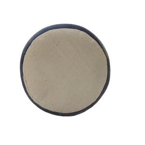 Homeroots 18" Blue 100% Cotton Ottoman  Cotton 517891