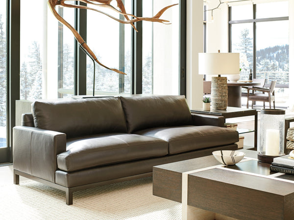 Lexington Barclay Butera Horizon Leather Sofa - Luxurious Upholstered Seating With Tailored Design For Elegant Living Spaces   5178-33-01-40