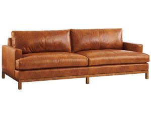Lexington Barclay Butera Horizon Leather Sofa - Luxurious Upholstered Seating With Tailored Design For Elegant Living Spaces   5178-33-02-40