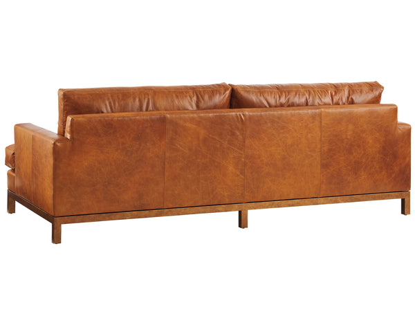 Lexington Barclay Butera Horizon Leather Sofa - Luxurious Upholstered Seating With Tailored Design For Elegant Living Spaces   5178-33-02-40