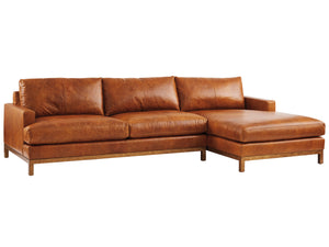 Lexington Barclay Butera Horizon Leather Sectional Sofa - Artisan-crafted Elegance For Stylish Living Spaces And Comfort   5178-51s-02-40