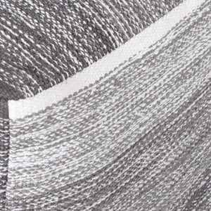 Homeroots 16" Gray 100% Cotton Ottoman  Cotton 517920