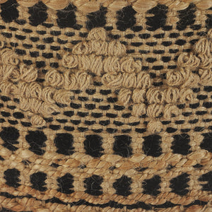 Homeroots 18" X 18" X 14" " Tan Pouff  Jute 517949