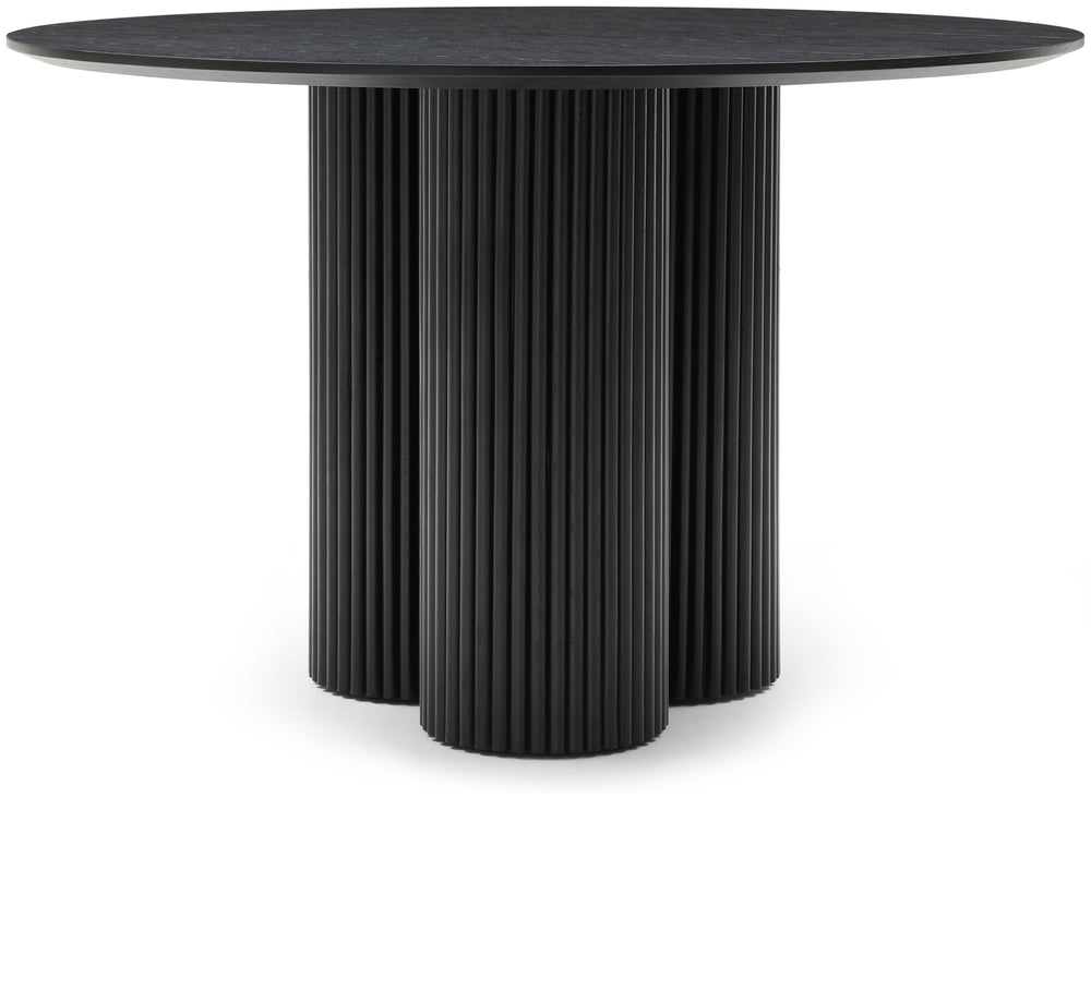 Simba Black Dining Table 517Black-T Meridian Furniture