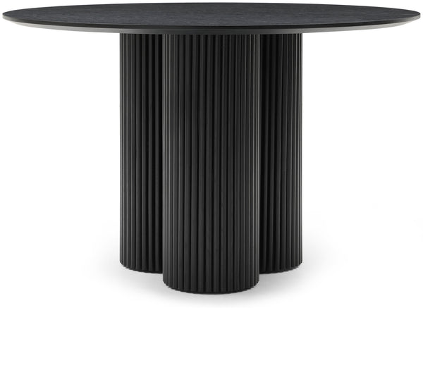 Simba Black Dining Table 517Black-T Meridian Furniture