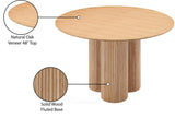 Simba Natural Dining Table 517Oak-T Meridian Furniture