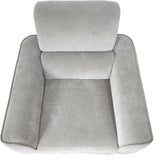 Chapel Hill Madison  Power Recliner CH103-0045 Med Grey