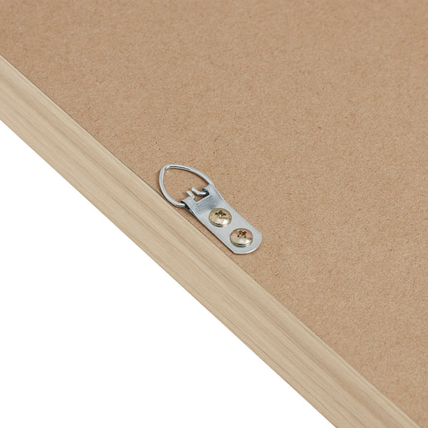 JLA Home INK+IVY - Hand Hand-Embellished Abstract 2-Piece Framed Canvas Set — Natural Wood-Tone Frames, Subtle Boho Texture (16x20 each) II95C-0150