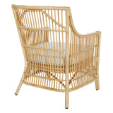 OSP Home Furnishings Maui Chair Cream/Natural