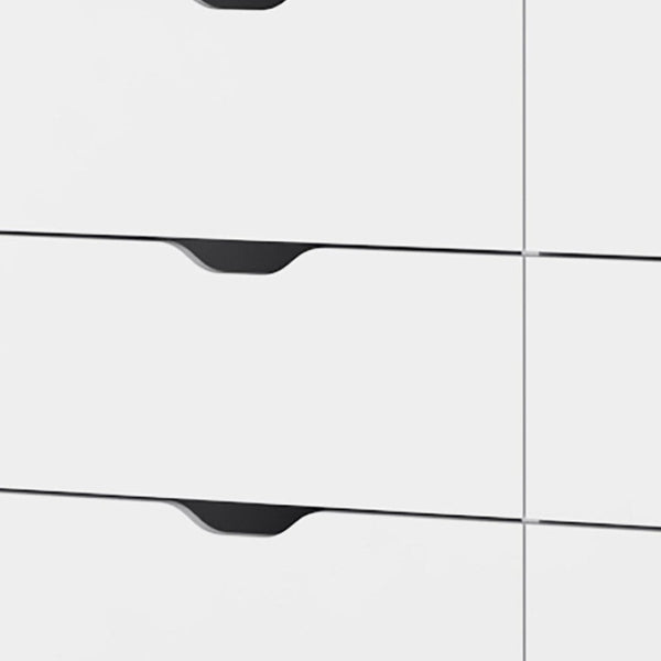 HomeRoots 42" White Six Drawer Dresser - Sleek Storage Solution for Modern Spaces, Perfect for Any Room Décor 6 518026