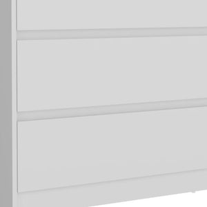 33 Inch Solid Wood Three Drawer Dresser for Bedroom Storage and Organization