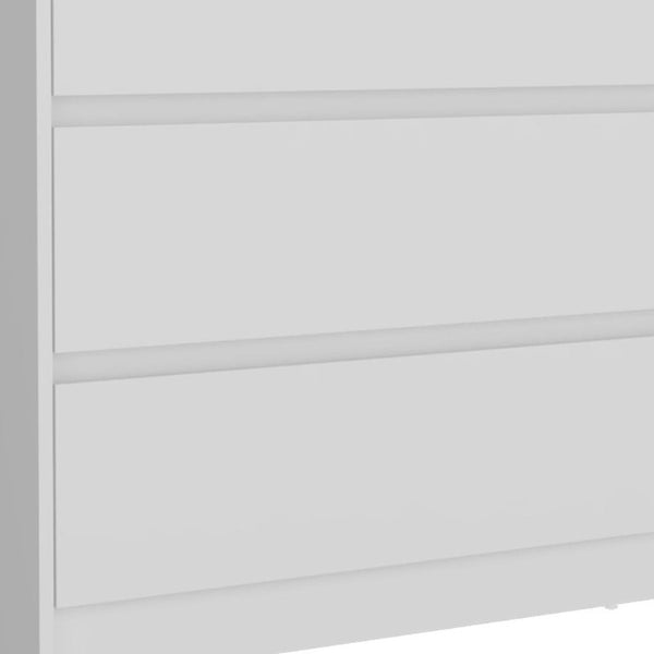 33 Inch Solid Wood Three Drawer Dresser for Bedroom Storage and Organization