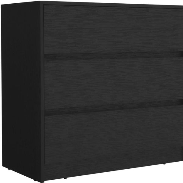 33 Inch Solid Wood Three Drawer Dresser for Bedroom Storage and Organization
