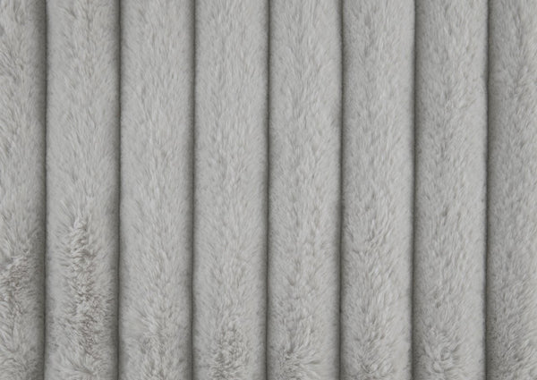 English Elm Modern Francine Swivel Chair in Soft Gray Chenille with Plush Corduroy Back Pillow, 360° Comfort B011P256605