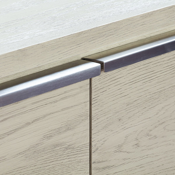 Homeroots 63" Gray Solid Wood Six Drawer Double Dresser  Solid Wood 518616