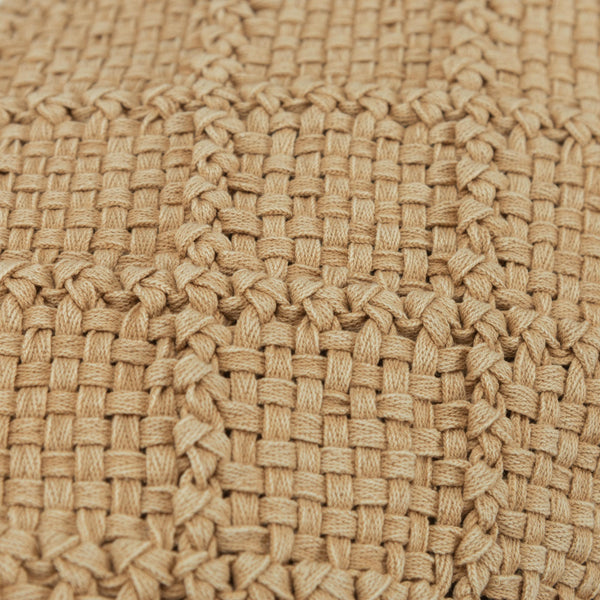 Homeroots 14" X 14" Yellow Cotton Pillow   518644