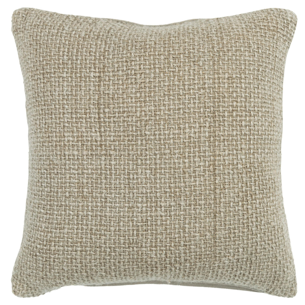 Homeroots 20" Natural Cotton Blend Pillow   518649