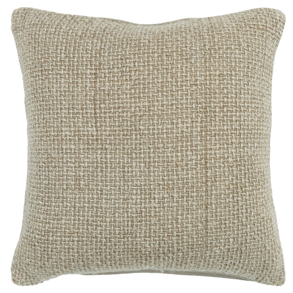 Homeroots 20" Natural Cotton Blend Pillow   518649