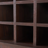 Christopher Knight Home® - Noble House - Roula Mid Century Walnut Finish Faux Wood Wine and Bar Cabinet