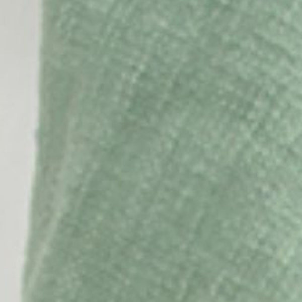 HomeRoots Green Textured Cotton Throw Blanket - Cozy Floral Design for Living Room, Bedroom & Everyday Use 518840