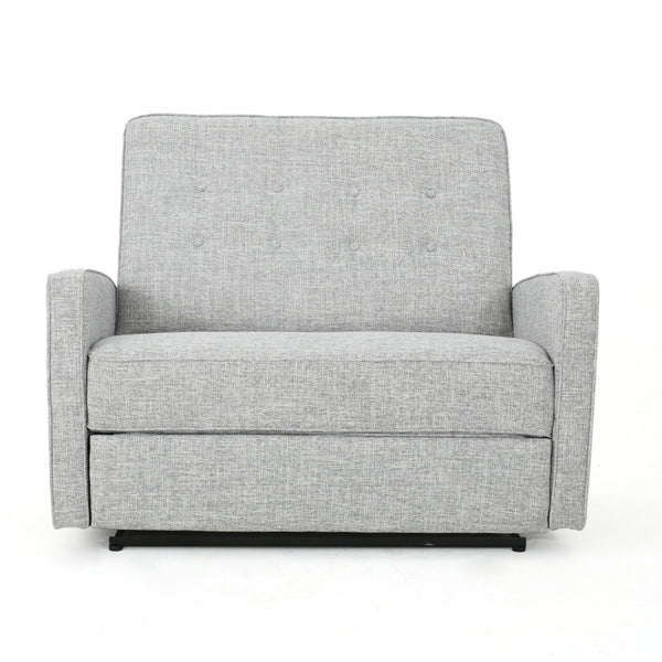 English Elm Christopher Knight Home® - 47" Wide Manual Standard Recliner with Plush Fabric Upholstery, Spacious 47" Seat, Durable Frame, Comfort LIGHT GREY 61259.00LGTW