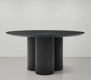 Simba Black Dining Table 518Black-T Meridian Furniture
