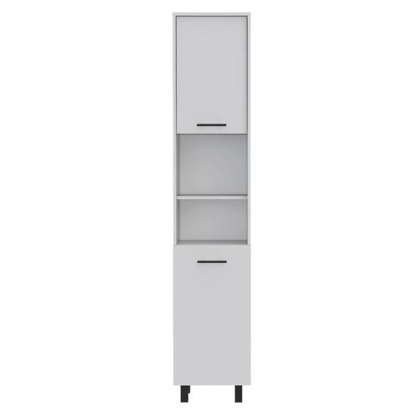 HomeRoots 41" Dark Brown and White Kitchen Island Set – Versatile, Stylish Storage & Seating for Modern Homes 519046