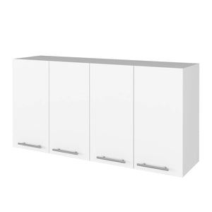 HomeRoots 41" Stylish Two-Tone Wood Kitchen Island Set with Ample Storage for Modern Meal Prep & Dining 519052