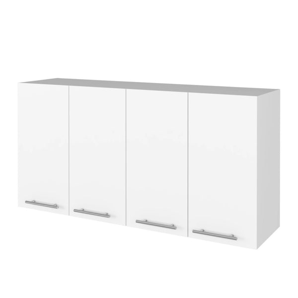 HomeRoots 41" Stylish Two-Tone Wood Kitchen Island Set with Ample Storage for Modern Meal Prep & Dining 519052