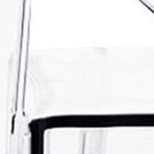 Homeroots Clear Transparent Acrylic Dining Chair  Acrylic 519059