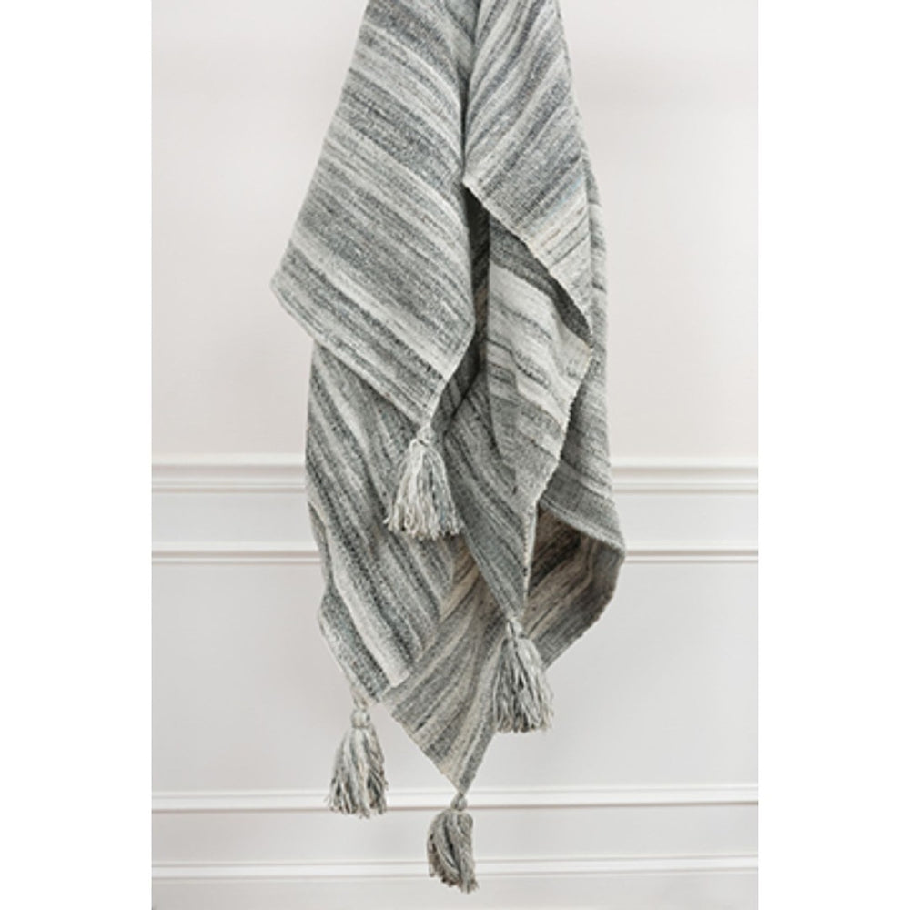 HomeRoots Gray Woven Pet Throw Blanket - Cozy 100% Polyester Comfort for Home & Outdoor Snuggling Needs 519083