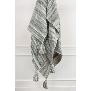 HomeRoots Gray Woven Pet Throw Blanket - Cozy 100% Polyester Comfort for Home & Outdoor Snuggling Needs 519083
