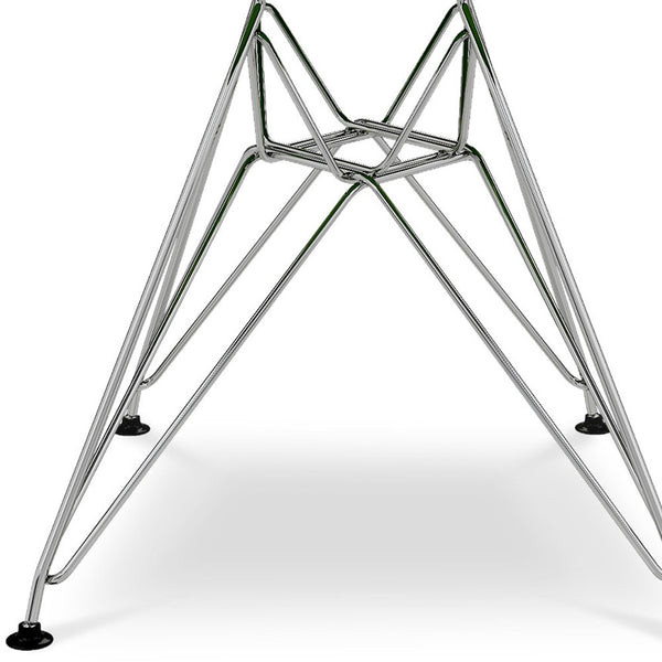 Homeroots White And Silver Acrylic Dining Side Chair  Acrylic 519173